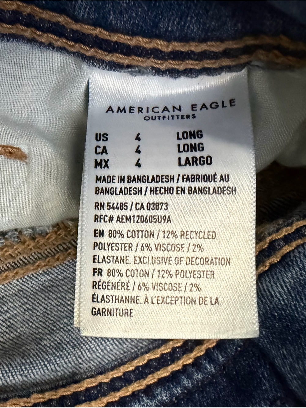 American Eagle Outfitters Medium Wash boot cut Jeans - Picture 3 of 4